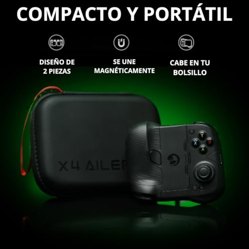 GameSir X4 Aileron Wireless Mobile Gaming Controller for Android with Hall Effect Sticks - Split Design with Carry Bag - Low Latency Bluetooth Connection - 1 Month Xbox Game Pass Ultimate - Image 2