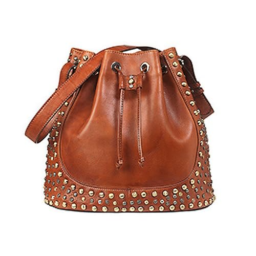 ARIAT Women's Dawn Conceal Carry Bucket Handbag, Cognac, One Size