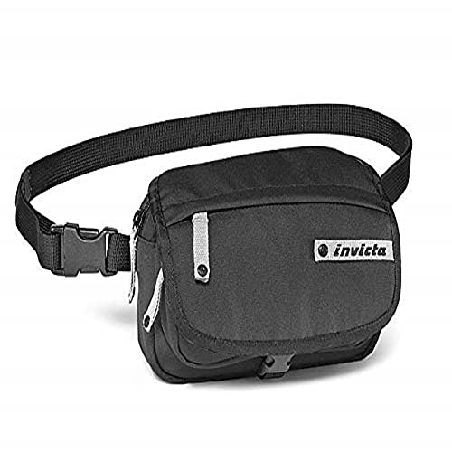 Preisvergleich Produktbild Invicta Big Waist Bag I Classic Geldgürtel, 19 cm, Schwarz (80011)
