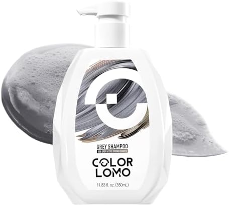 COLORLOMO Color Safe Shampoo For Grey & Silver Tones Color Treated Hair