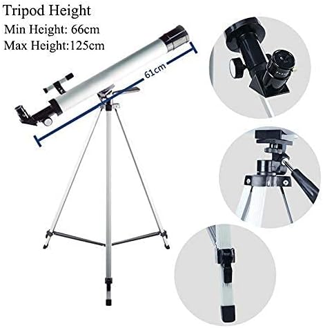 50-100 Times Astronomical Telescope with Portable Tripod HD Monocular Refractive Astrophile Beginner Gifts Student Entry Level
