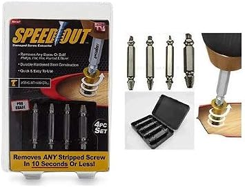 Wimbledon Speed Out Damaged Broken Screw Extractor Damaged Screw Removal