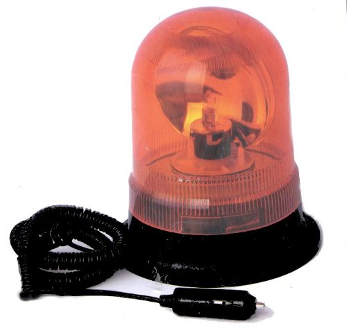 Gyrophare orange aimanté rond