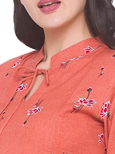 Image of AV2 Women's Rayon Relaxed Fit A Line Maternity Wear