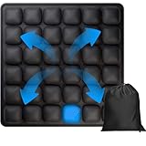 Inflatable Airplane Seat Cushion For Long Flights, Portable Travel Seat Cushion With Ergonomic Support, Pressure Relief & 3d Airbag - Fits Car, Wheelchair, Office Chair, Includes Storage Bag (1pcs)