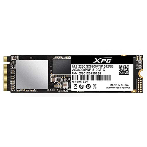 ASX8200PNP-512GT-C XPG SX8200 Pro PCIe3.0x4 M.2 Type 2280 NVMe 1.3 SSD 512GB DRAM キャッシュ 5年保証 正規代理店保証 ASX8200PNP-512GT-C XPG SX8200 Pro PCIe3.0x4 M.2 Type 2280 NVMe 1.3 SSD 512GB DRAM キャッシュ 5年保証 正規代理店保証