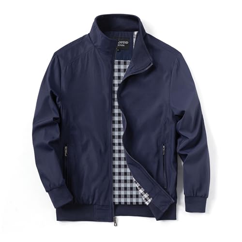 Image of URBANFIND Men's Sports Shell Jacket Lightweight Windbreaker Outdoor Recreation Coat