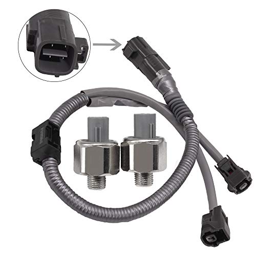 KS159 Knock Sensor Harness Wire,Detonation Knock Sensors & harness 89615-12090 89615-12050 89615-12040 compatible with Toyota Lexus Avalon Camry