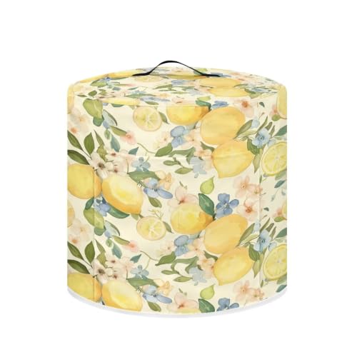 Image of Retro Lemon Air Fryer Cover Kitchen Appliance Dust Cover