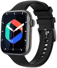 COLMI P45 Relógio inteligente 1,81 HD chamada para telefone Android, iOS rastrea de atividades, chamada Bluetooth, IP68, teste ip67 Smartwatch para homens mulheres (Preto)