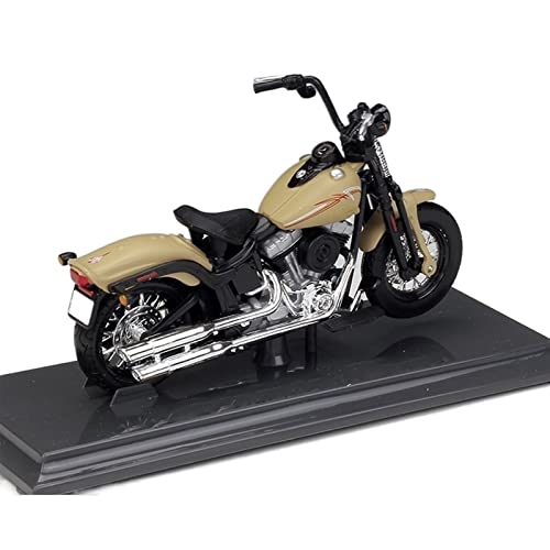 Jouet FLSTSB Cross Bones 1:18 miniature moto décorative en métal et plastique moulé sous pression