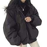 [LDGSUPH] ボアジャケット レディース ボアブルゾン リバーシブル レディース アウター 2way ジャケット 暖かい 大きめ カジュアル 秋 冬