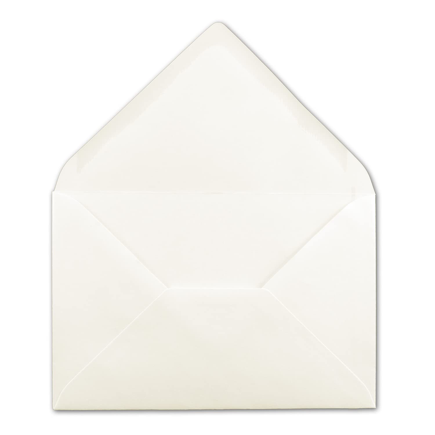 Envelopes in cream, 50 pieces, envelopes in DIN B6 format 125 x 185 mm, 120 grams per m² - Image 4