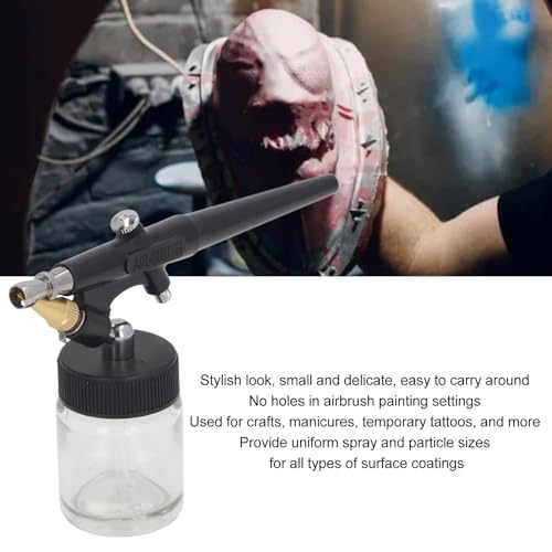 Kit de Aerógrafo Sem Fio, 2 Mini Kit de Aerógrafo Portátil Portátil Com Copo de Tinta de 22Ml, Kit d