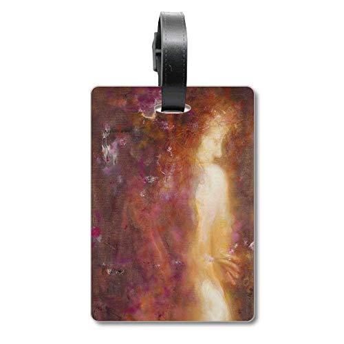 Étiquette pour valise de voyage Back Beauty XJJ peinture à l'huile anti-perte