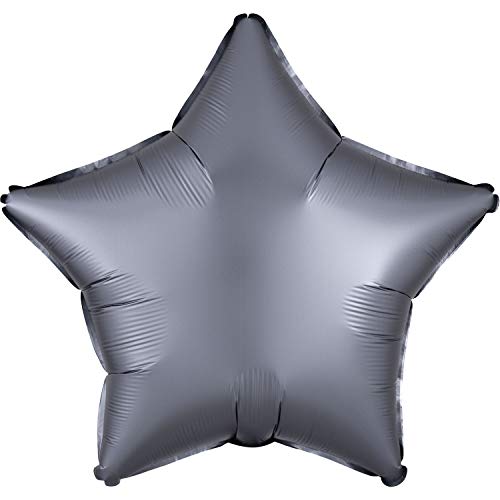 Amscan 3991801 Sd-S:Satin Luxe Graphite Star