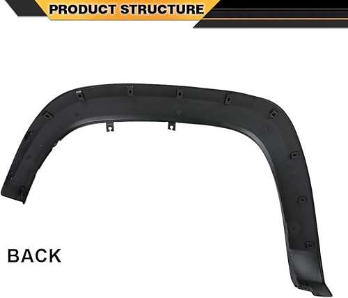 Miniatura 5 de Guardabarros delanteros compatibles con Toyota Tacoma 2016-2021, 7587104060, TO1291109 lado del pasajero