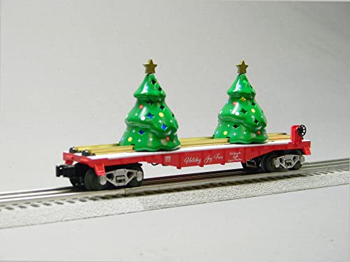 Lionel Christmas Tree Flatcar, O Guage, 2128060 #TOP19