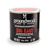 Groundwork Coffee, Organic Big Easy, Ground, 16-Ounce Cans (Pack of 2)