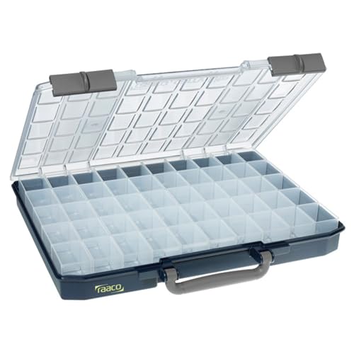 Raaco CarryLite 55 5x10-50 Sortierbox, 50 Einsätze, 33 x 41.3 x 5.7 cm