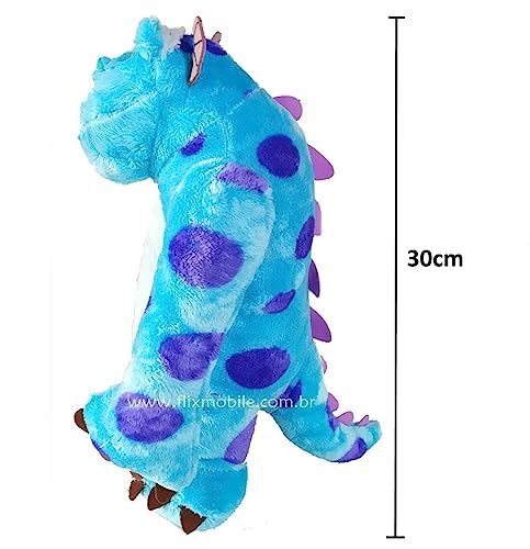 Pelúcia com Sons de 30Cm Monstros SA Boneco do Sulley Multikids