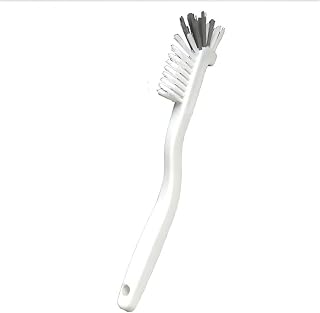 Dish Scrubbing Brush,Pan Brush，1PC Portable Cleaning Brush Curved Long Handle Cleaning Brush Kitchen Scrubber Corner Brush Cleaning Accessories Kitchen Cleaning Brush Dishwashing Br
