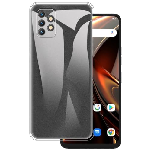 OAGELIM Hülle kompatibel mit Umidigi A13 Pro Max 5G Hülle Stoßfeste TPU Weiche Flexible Schützende Handyhülle mit Kratzfestigkeit & Militärischer Fallschutz (Transparent)