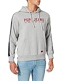 Lavar a mano Pepe Jeans Andro Suéter, Gris, L para Hombre