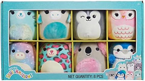squishmallows 8 pack plush set