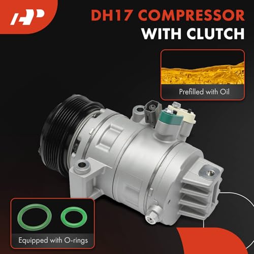 A-Premium Air Conditioner AC Compressor with Clutch by A-Premium - Used condition - Image 3