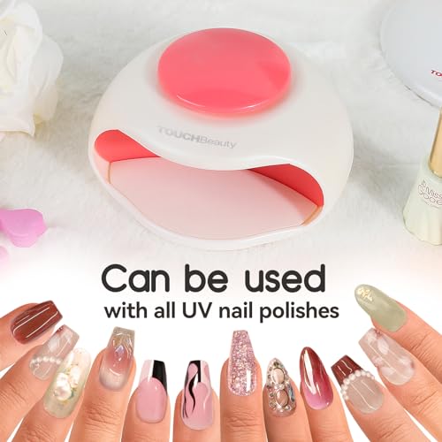 TOUCHBeauty Secador de Esmalte Portátil Tipo Ventilador para Máquina de Esmalte Comum, Secagem Rápid