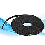 ▶ [Large compatibilité] : la conception à boucle ouverte de la courroie de distribution fonctionne parfaitement avec les courroies 2GT et est également compatible avec certains autres modèles. Cela fait de notre courroie de distribution de 5 m un choix polyvalent pour la plupart des imprimantes 3D, notamment Prusa et MendelMax.