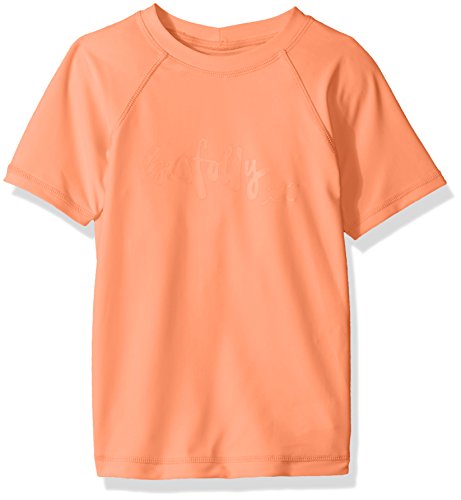Seafolly Girls' Sweet Summer S/s Rashie, Rockmelon, 1