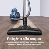 EUREKA Whirlwind NEN110A, odkurzacz podłogowy, niebieski, 850 W, 2,5 litra, 78 decybeli
