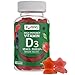 YumVs Complete Vitamin D3 Jellies (Gummies) 5000 IU of Vitamin D, Mixed Berry Flavor (60 Ct); Daily Dietary Supplement for Men and Women, Chewable, Vegetarian, Kosher, Halal, Gluten Free