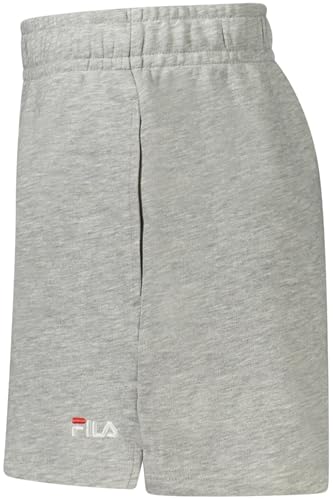 FILA Lusciano High Waist Shorts, Gris Clair chiné, S Femme