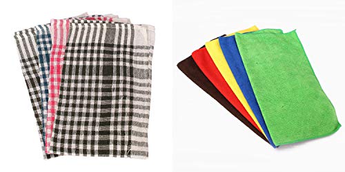 Marc Cleaning Product Check Duster Cloth (24 pc) Microfiber Cloth 40x40 cm (5 pc)