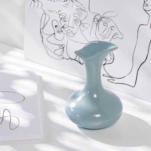 Vase de fleurs en céramique pour table de mariage - 5