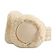 Cyyaog 2 PCS Winter Fashion Warm Plush Earmuffs: Foldable Faux Fur & Soft Suede, Cold-Proof(Khaki)