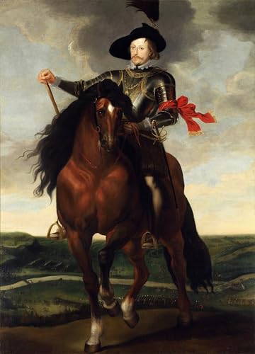 Lienzo de la batalla de Khotyn Rubens 60x90cm con acabado artístico de alta fidelidad