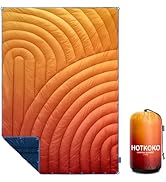 Packable Camping Blanket Lightweight – Waterproof, Packable, Down Alternative, 78" X 55" For Hiking, Travel, Picnics, Cold Weather Puffy Camping Blanket