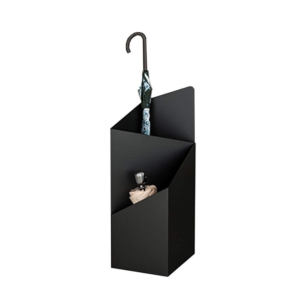 Porte-parapluies avec égouttoir amovible seau en fer anti-gouttes