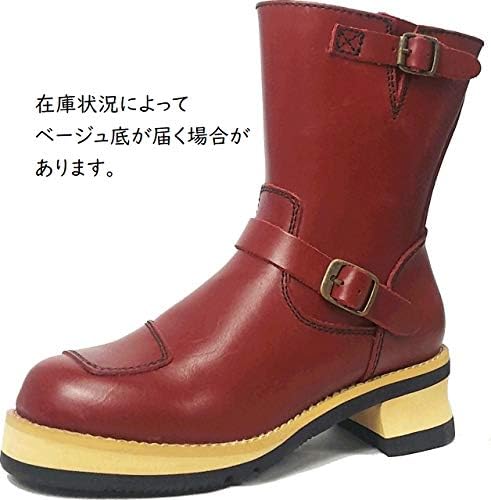 Amazon.co.jp: [ワイルドウィング] 厚底イーグル ブラック 22.5cm 本革