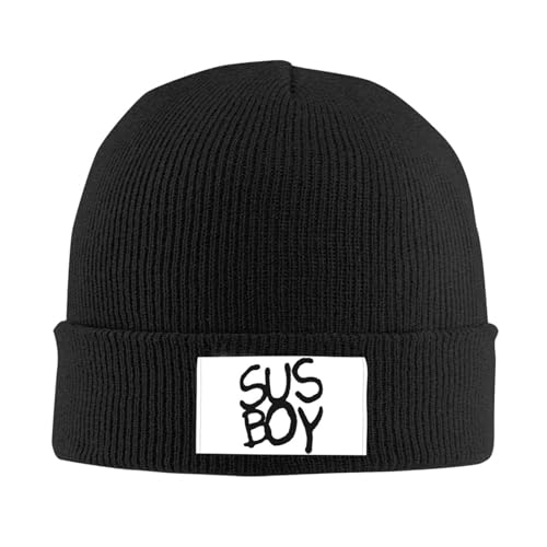 HEBUOUI Sus Boy Knit Hat Beanies Autumn Winter Hat Warm Fashion Cap for Men Women Personalized for Boyfriend