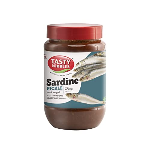 Image of Tasty Nibbles Sardine Pickle 400g in Pet Jar