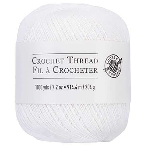 Michaels Bulk 12 Pack: Crochet Thread By Loops & Threads® #TOP16