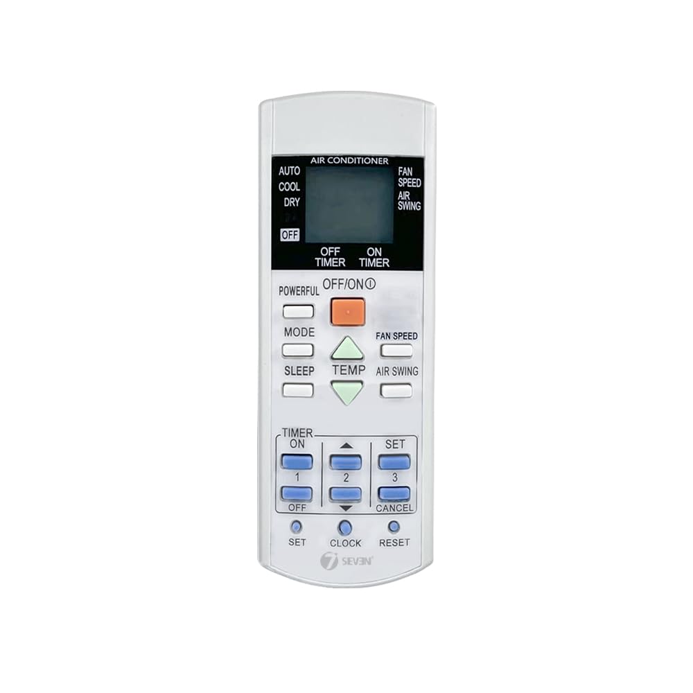 7SEVEN® Compatible for Panasonic AC Remote Original 29C Model 1 1.5 2 Ton Split or Window Air Conditioner-picture-30
