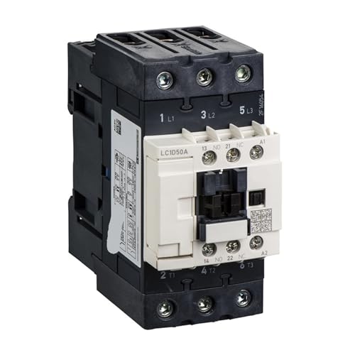 Contacteur AC LC1D tripolaire pour controler un moteur triphase 50A 220V