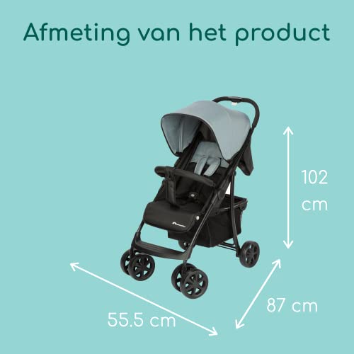 Bebeconfort Roadeo 3-in-1 Kinderwagen, 3-in-1, 0 maanden tot 4 jaar, 0-22 kg, Shadow Block - Afbeelding 7