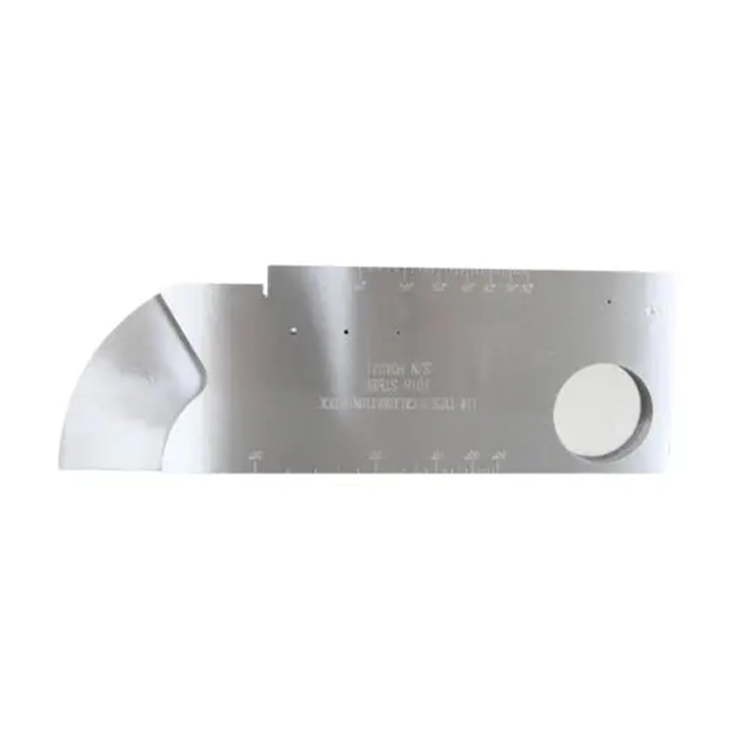NDT IIW-Type 2 USAF T.0.33B-1-1 Calibration Block 1018 Steel Test Block for Ultrasonic Flaw Detector